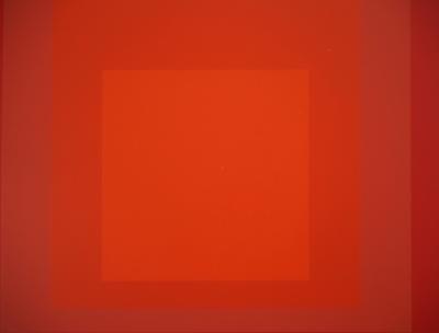 Josef ALBERS : R-III a-4 - Sérigraphie originale 2