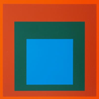 Josef ALBERS : Homage to the square - Sérigraphie originale 2
