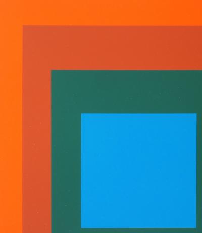 Josef ALBERS : Homage to the square - Sérigraphie originale 2