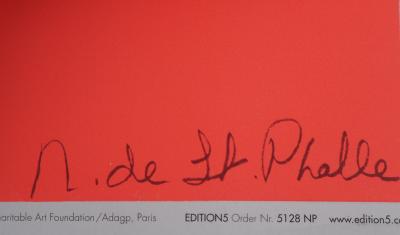 Niki de Saint Phalle: Dancing Nana - Signed Offset Print 2