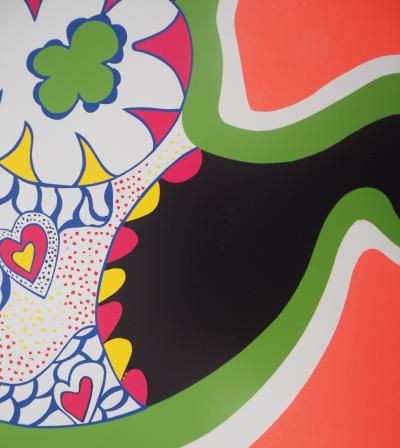 Niki de Saint Phalle: Dancing Nana - Signed Offset Print 2
