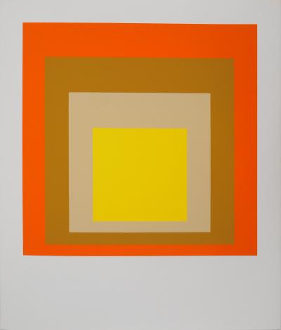 Josef ALBERS : Yes Sir - Sérigraphie originale 2