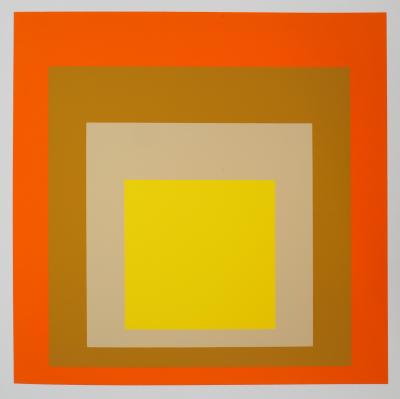 Josef ALBERS : Yes Sir - Sérigraphie originale 2