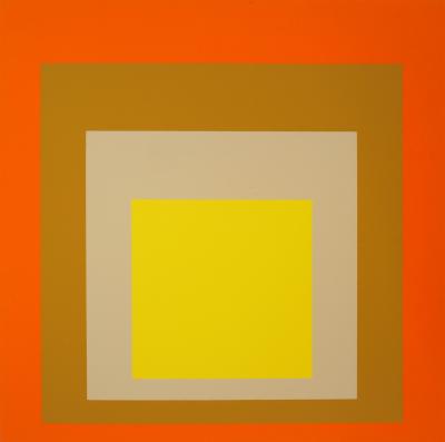 Josef ALBERS : Yes Sir - Sérigraphie originale 2