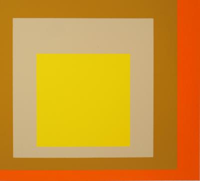 Josef ALBERS : Yes Sir - Sérigraphie originale 2