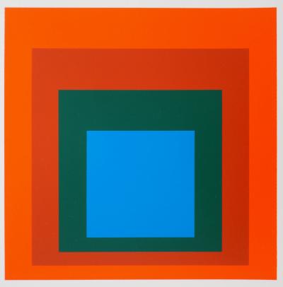 Josef ALBERS : Homage to the square - Sérigraphie originale 2