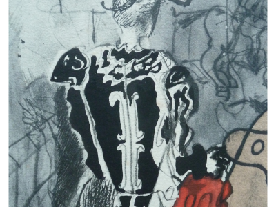 Georges BRAQUE : Torero - Lithographie originale signée 2
