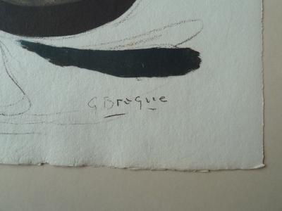 Georges BRAQUE : La mandoline - Lithographie originale signée 2