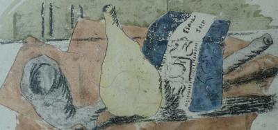 Georges BRAQUE: The packet of blue - Original signed lithograph 2