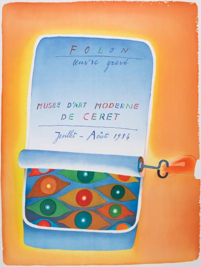 Jean Michel FOLON: Engraved work - Signed lithograph 2