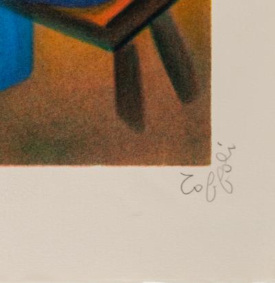 Louis TOFFOLI : La Vendéenne - Lithographie originale signée 2