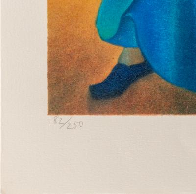 Louis TOFFOLI : La Vendéenne - Lithographie originale signée 2