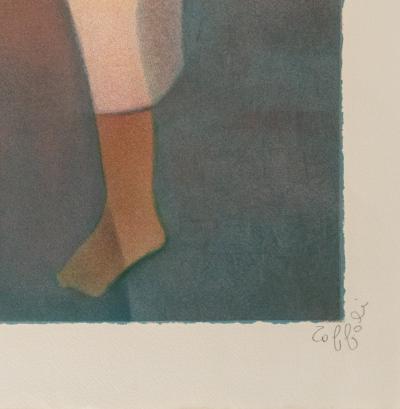 Louis TOFFOLI : Tendresse Maternelle - Lithographie originale signée 2