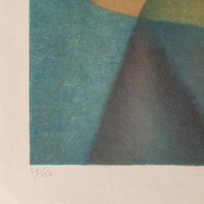 Louis TOFFOLI: Serene Motherhood - Original signed lithograph 2