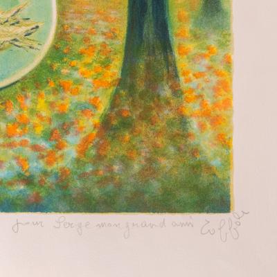 Louis TOFFOLI: The Birthday - Original signed and dedicated lithograph 2