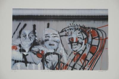 Peter KLASEN : 3 femmes - Lithographie originale signée