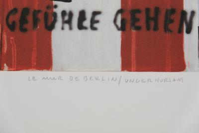 Peter KLASEN : Ungehorsam - Lithographie originale signée 2