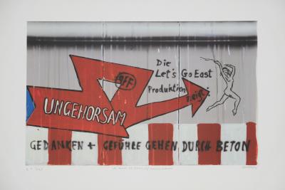 Peter KLASEN : Ungehorsam - Lithographie originale signée 2