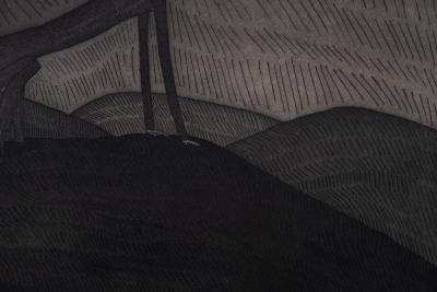 Jean Michel FOLON : Le cri - Gravure originale signée 2