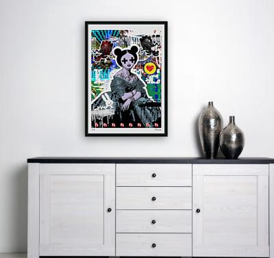 Jordan PANKOV - Ingres Princess Albert de Broglie 2 - Signed and numbered screenprint 2