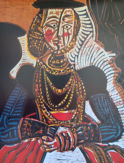 Pablo PICASSO - Affiche originale d’exposition - Neue Galerie Linz - 1988 2
