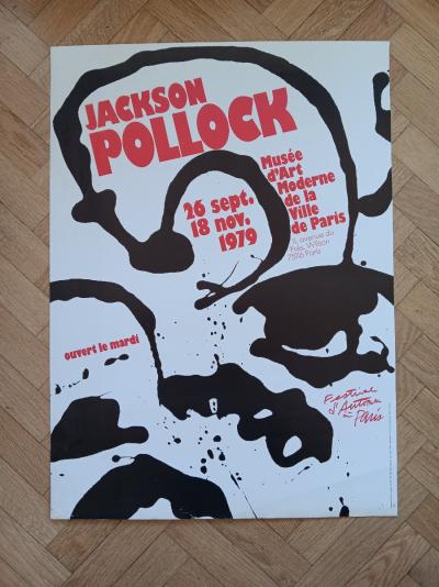 Jackson POLLOCK - Affiche originale d’exposition - Paris - 1979 2