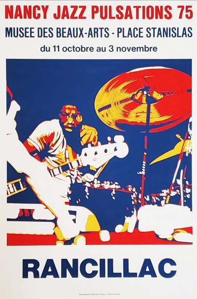 Gérard Rancillac, Miles Davis Rhythm Section, silkscreen, 1975 2