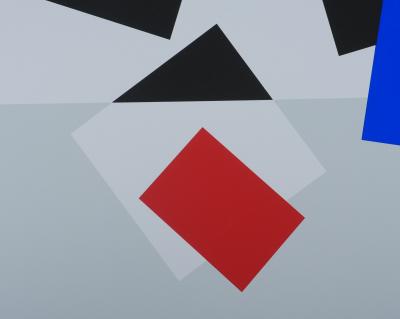 Joël FROMENT : Composition colorée - Sérigraphie originale Signée 2