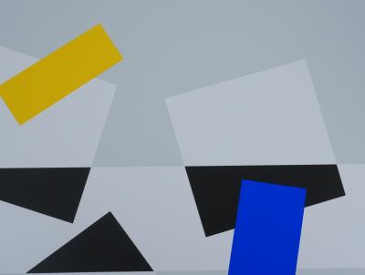 Joël FROMENT : Composition colorée - Sérigraphie originale Signée 2