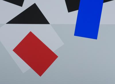 Joël FROMENT : Composition colorée - Sérigraphie originale Signée 2