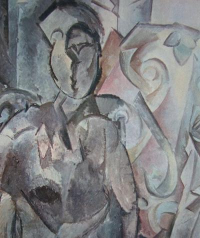 Pablo PICASSO (d'après) - Figure, 1946 - Héliogravure signée 2