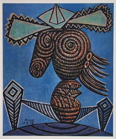 Pablo PICASSO (after) - Figure, 1946 - Héliogravure signed and dated 2