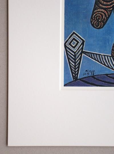 Pablo PICASSO (after) - Figure, 1946 - Héliogravure signed and dated 2