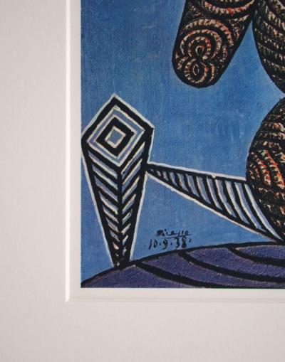 Pablo PICASSO (after) - Figure, 1946 - Héliogravure signed and dated 2