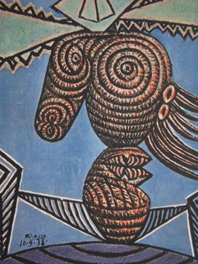 Pablo PICASSO (after) - Figure, 1946 - Héliogravure signed and dated 2