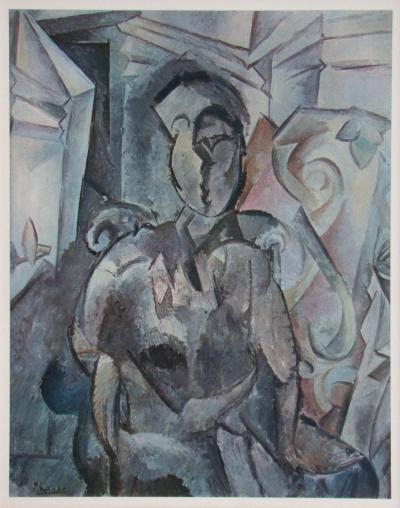 Pablo PICASSO (d'après) - Figure, 1946 - Héliogravure signée 2