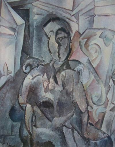 Pablo PICASSO (d'après) - Figure, 1946 - Héliogravure signée 2
