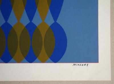 Dordevic MIODRAG - Composition Kinetic, 1967 - Original screenprint signed 2