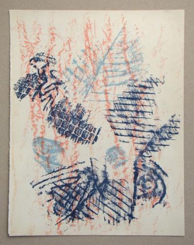 Max ERNST - Composition abstrait, 1964 - Original lithograph 2