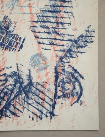 Max ERNST - Composition abstrait, 1964 - Original lithograph 2