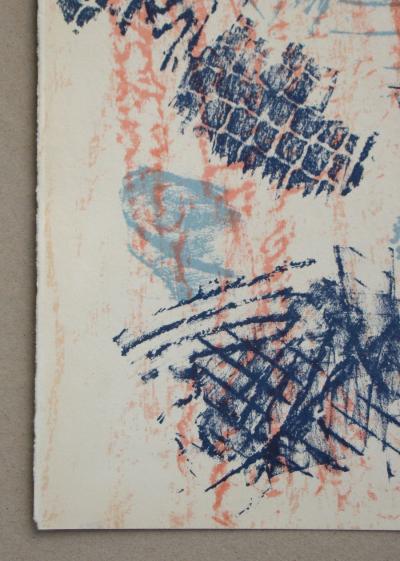 Max ERNST - Composition abstrait, 1964 - Original lithograph 2