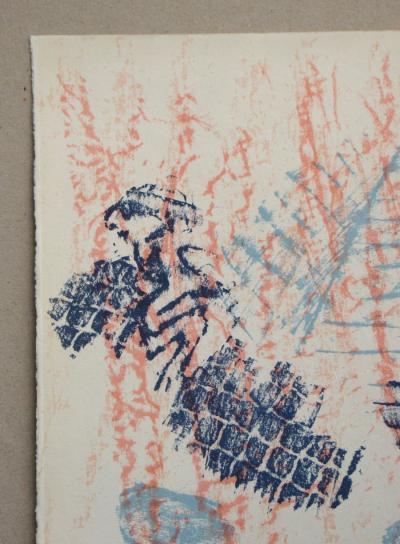 Max ERNST - Composition abstrait, 1964 - Original lithograph 2
