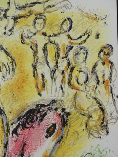 Marc CHAGALL : Le retour d’Ulysse, Lithographie, 1989 2