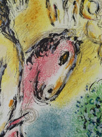 Marc CHAGALL : Le retour d’Ulysse, Lithographie, 1989 2