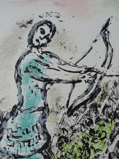 Marc CHAGALL : Pénélope et l’arc d’Ulysse, Lithographie, 1989 2
