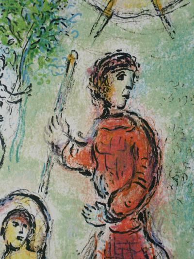 Marc CHAGALL : Le monde souterrain, Lithographie, 1989 2