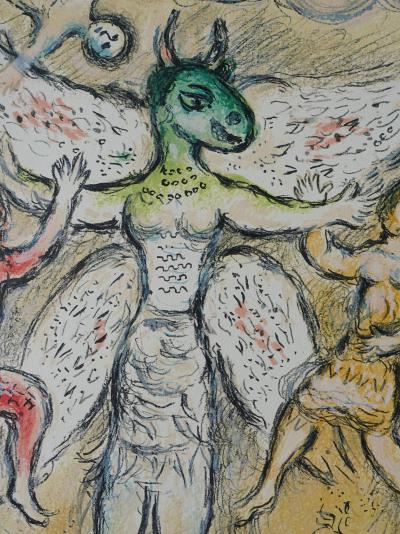 Marc CHAGALL : Eupithès prince d’Ithaque, Lithographie, 1989 2