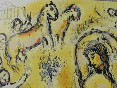 Marc CHAGALL : Le retour d’Ulysse, Lithographie, 1989 2