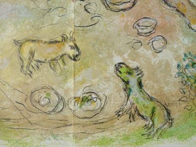 Marc CHAGALL : Polyphème le cyclope, Lithographie, 1989 2