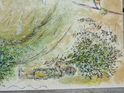 Marc CHAGALL : Polyphème le cyclope, Lithographie, 1989 2